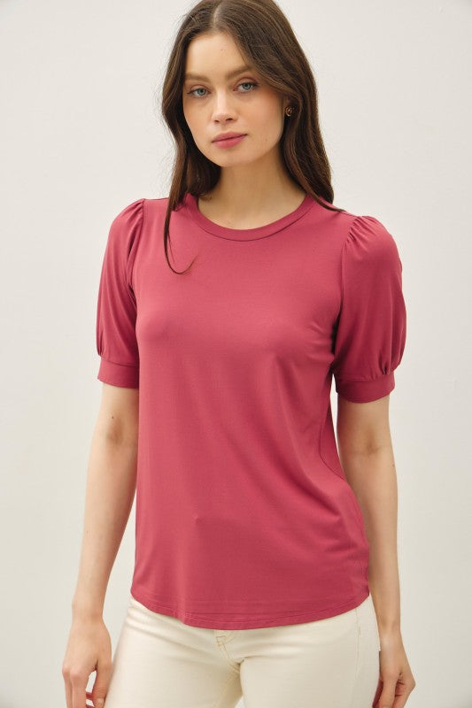Poppy Puff Sleeve