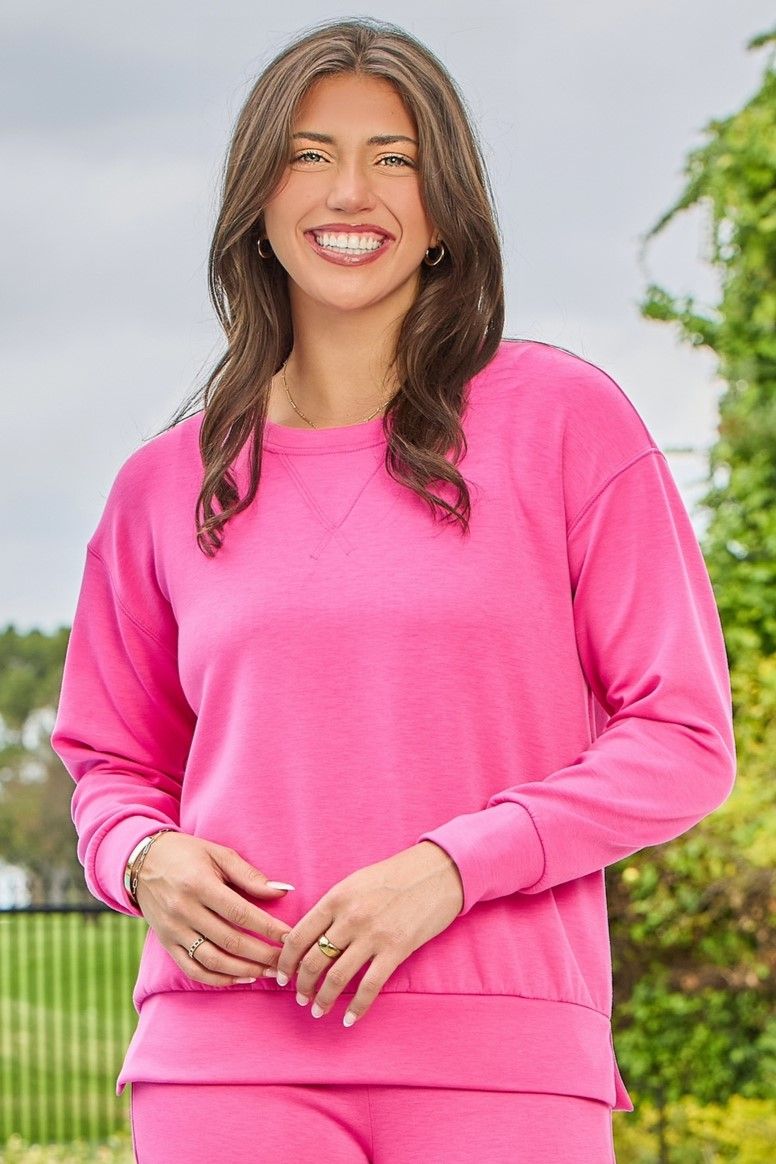 Pink Malibu Pullover