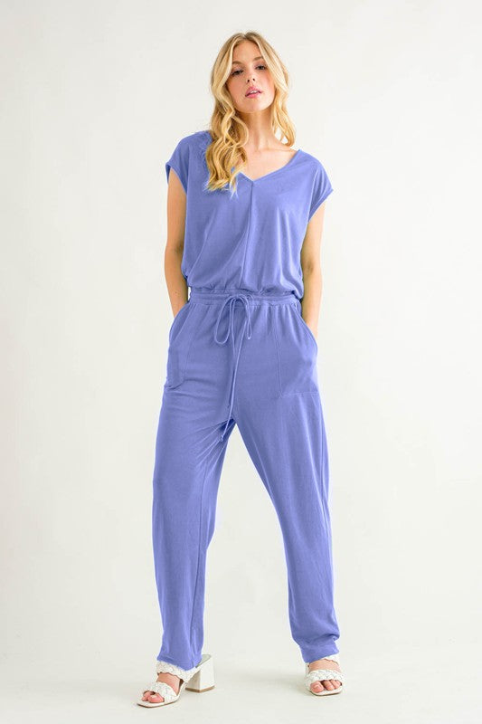 Denim Blue Jumpsuit