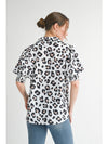 Animal Collared Top