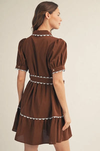 The Brown Charlotte Dress