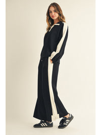 Black Sporty Chic Set