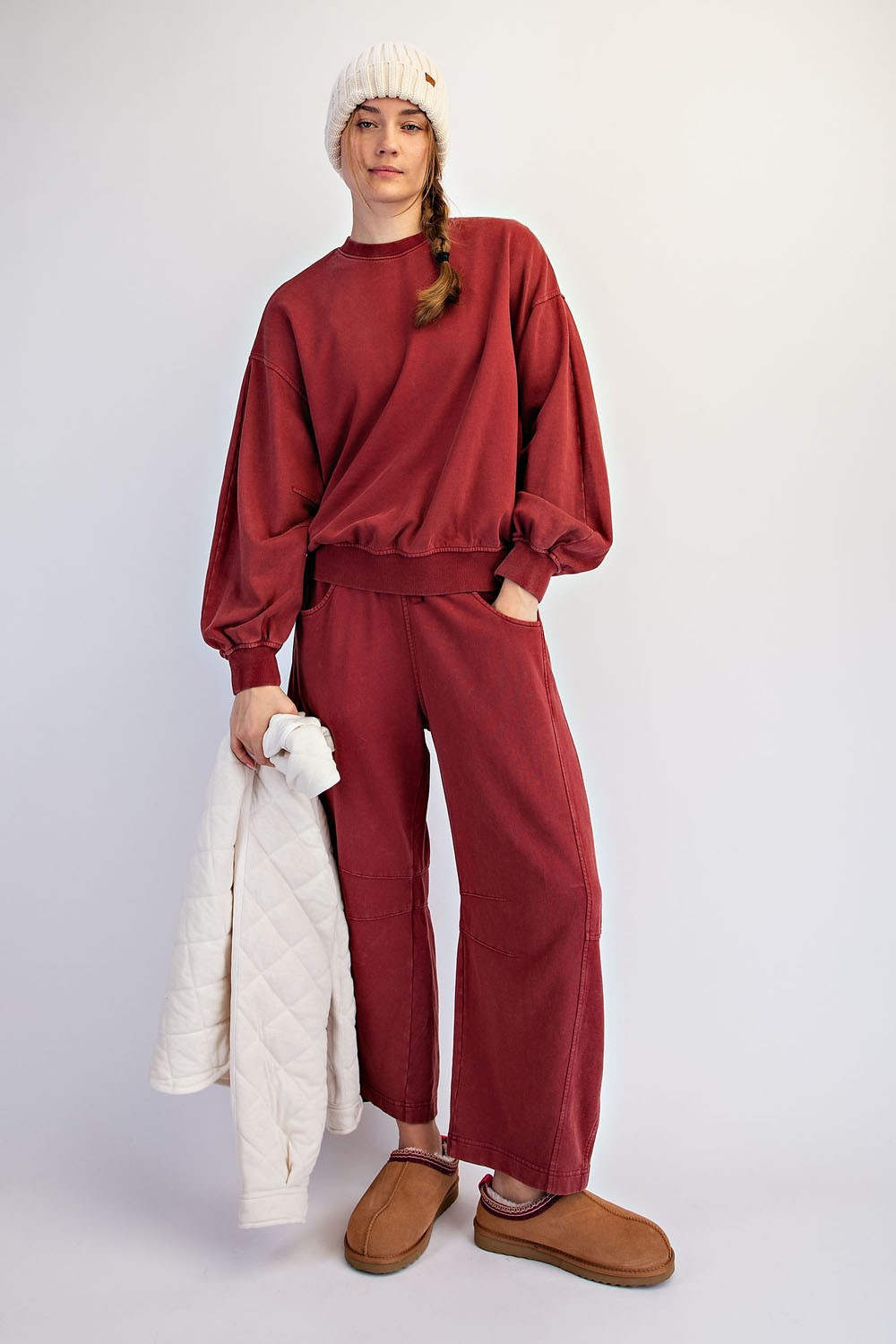 Crimson Mineral Washed Set