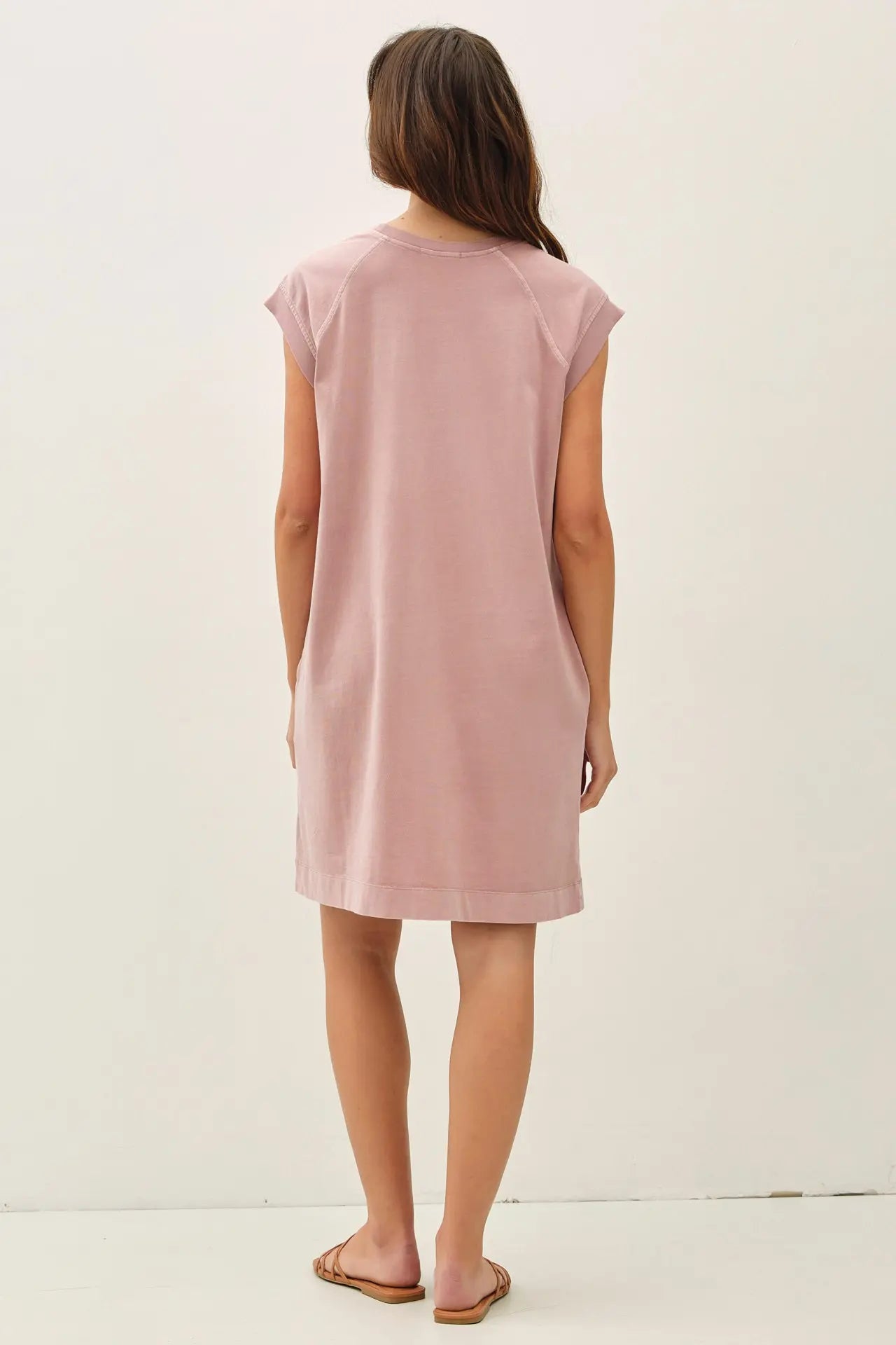 Dusty Rose Washed Dress