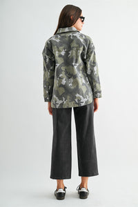 Camo Shacket