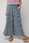 Navy Mineral Wash Pant
