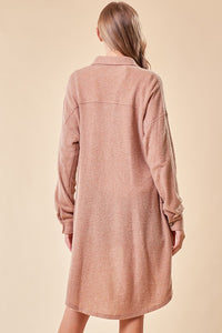 Nude Duster Shacket