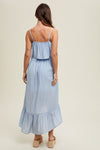 Blue Asymmetrical Dress