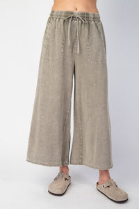 Faded Mocha Knit Pants