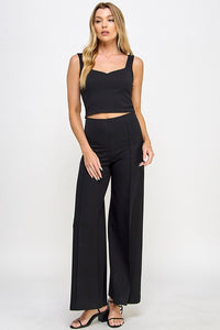 Black Ponte Pant