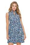 Navy Laison Tiered Dress