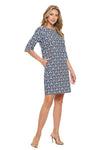 Navy Adela Dress