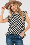Checkered Top