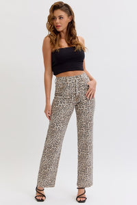 Leopard HR Denim