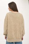 Mocha Washed Pullover