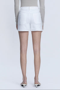 White Mom Shorts