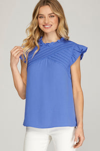 Pintuck Top