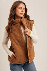Teddy Fleece Vest