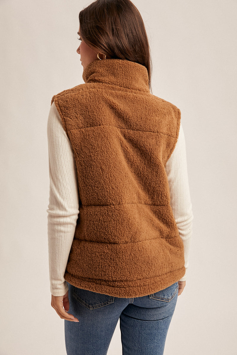 Teddy Fleece Vest
