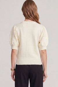 Cream Pearl Cable Sweater