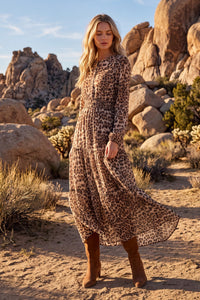 Animal Tiered Maxi