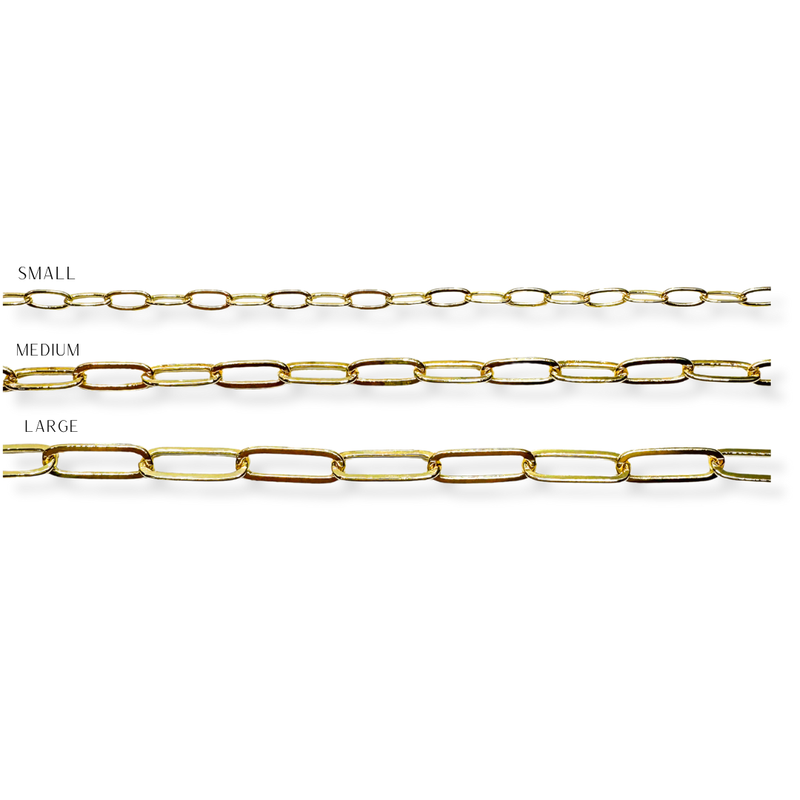Paperclip Charm Bracelet: Small