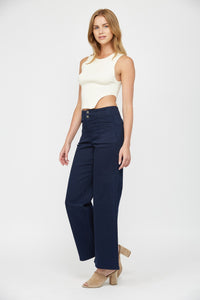 Navy Wide Leg