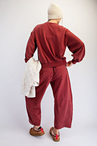 Crimson Mineral Washed Set