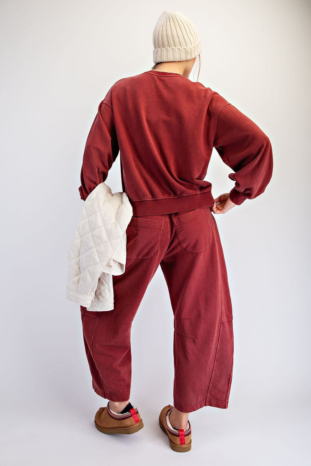 Crimson Mineral Washed Set