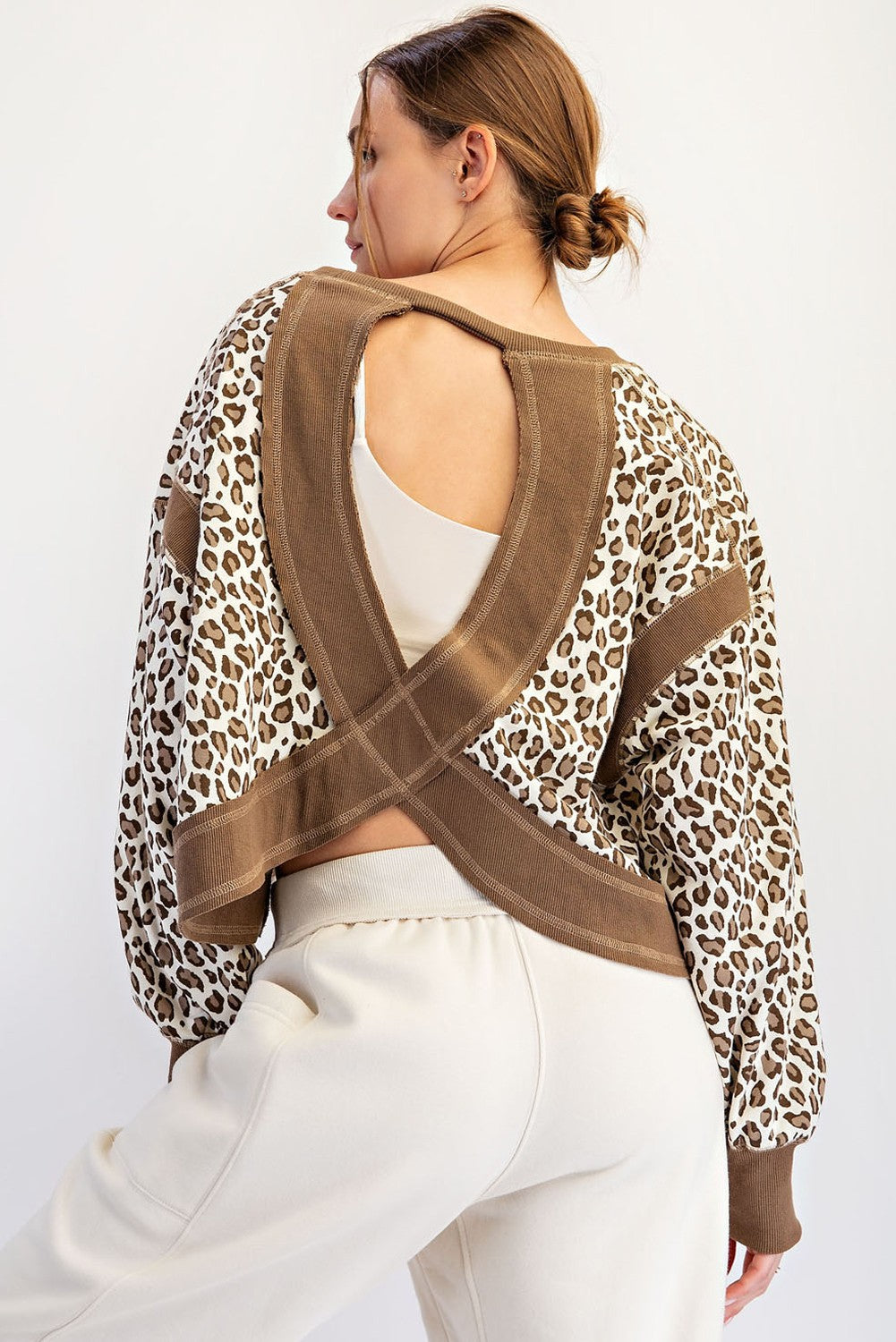 Leopard Open Back