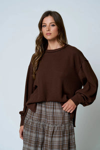 Exposed Seam Knit