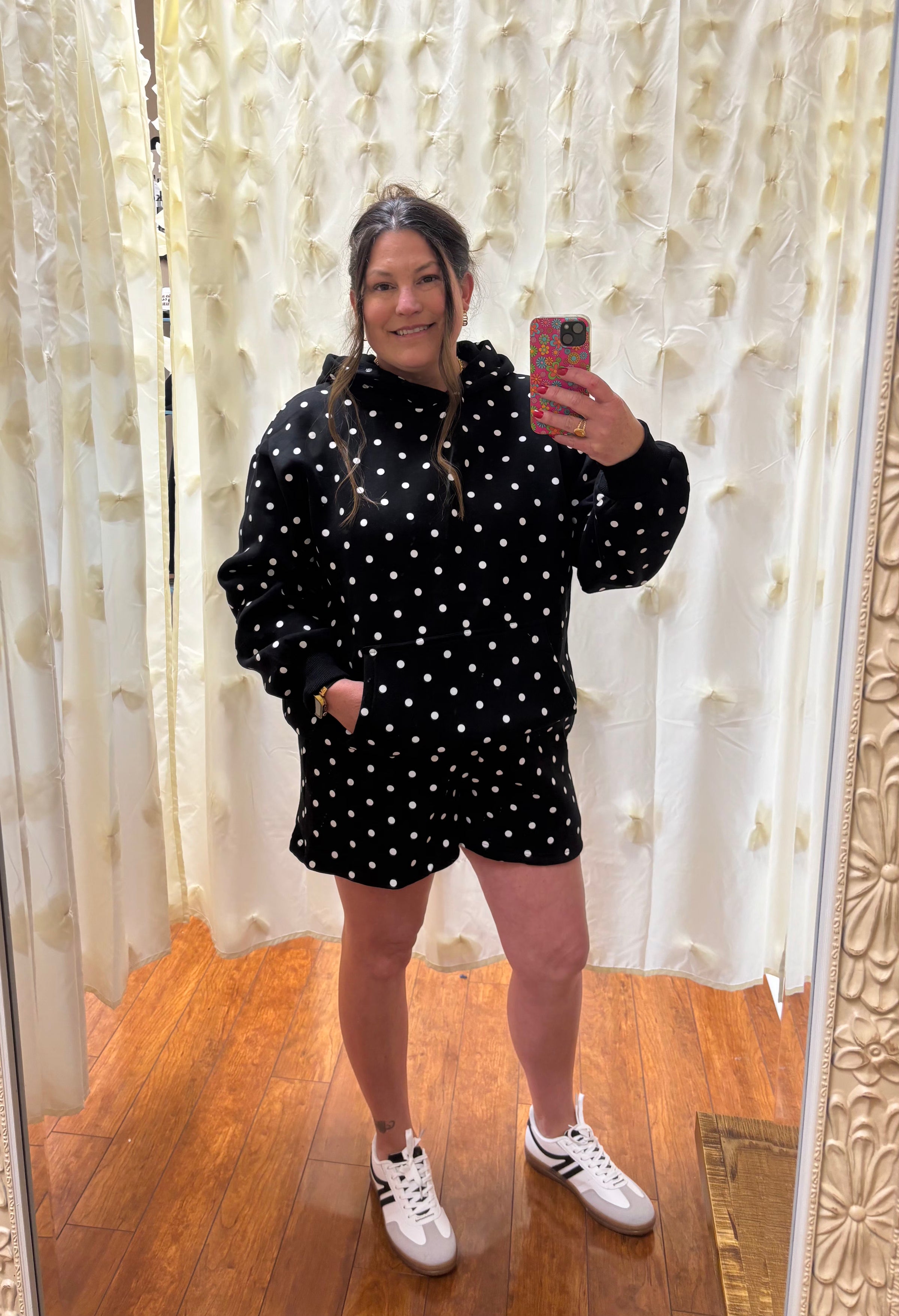 Black & White Polka Dot Set