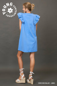 Ocean French Terry Dress