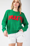 Green Merry Sweater