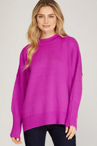 Mock Neck Sweater