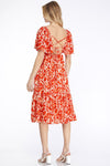 Red Florence Midi