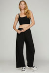 Black Scuba Pant
