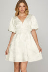 Off White Camille Dress