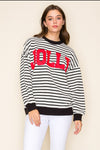 Jolly Stripe Sweatshirt