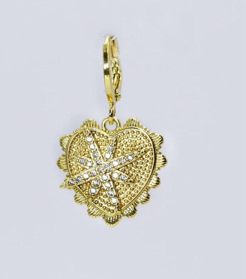 Polar Heart Charm