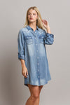 Denim Tencel Dress