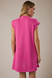 Pink Crew Dress
