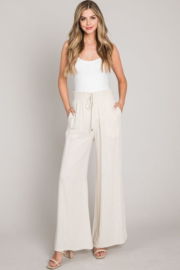 Natural Linen Pant