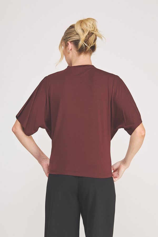 Wine Drape Top