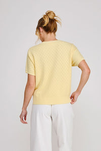 Yellow Argyle Sweater