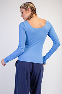 Aqua Butter Top
