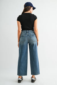 Straight Ankle Loose Denim