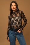 Lace Mesh Top