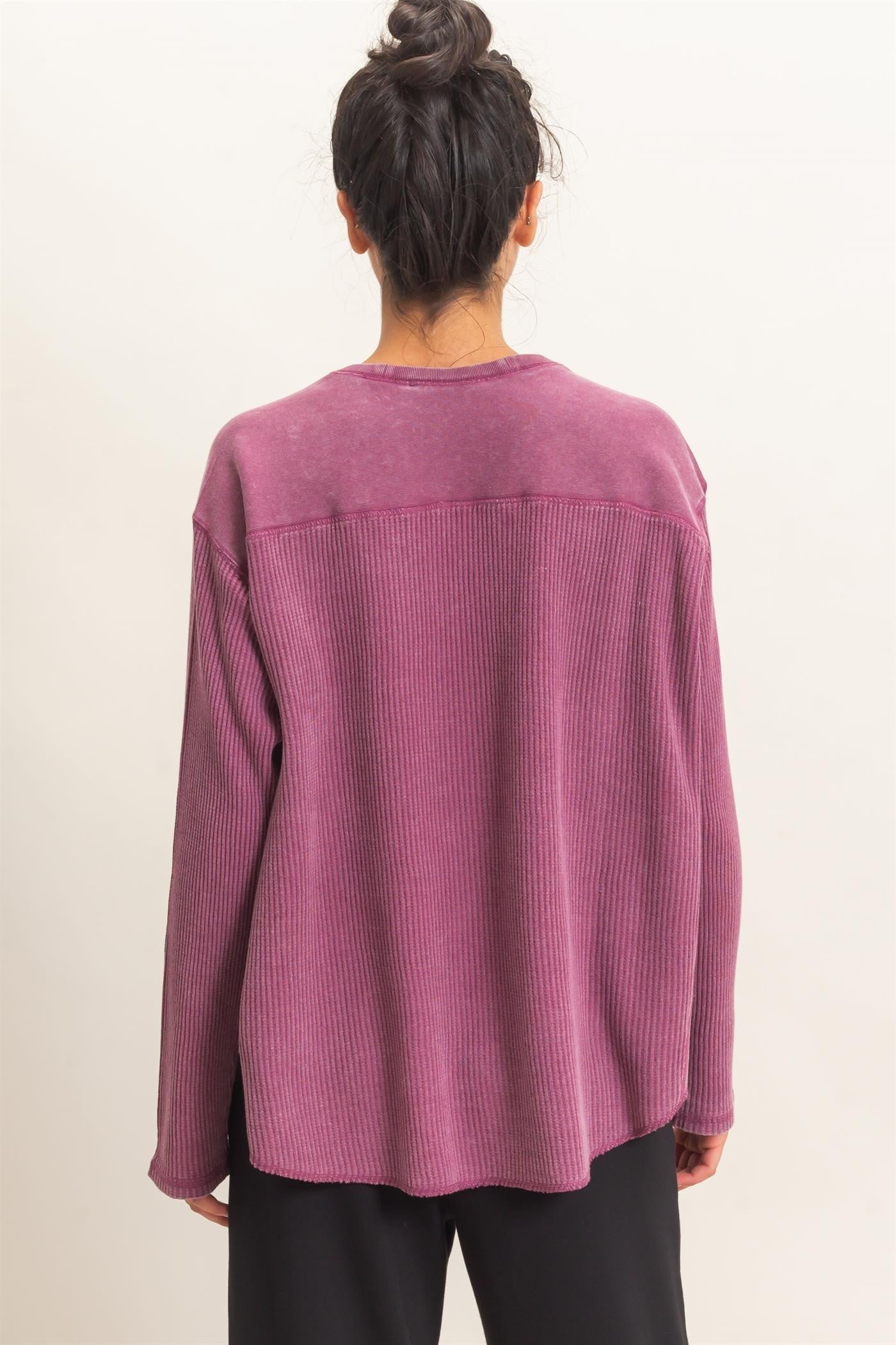 Cherry Waffle Knit