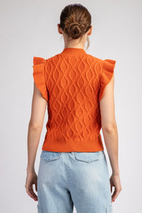 Carrot Cable Sweater